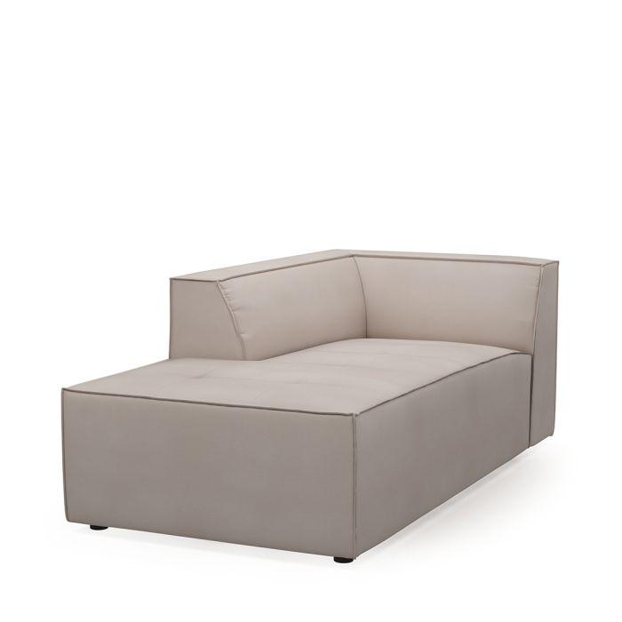 Riviera Maison Bellagio Outdoor Chaise Longue Left, sunbrella solid, stone-8720142126353-Stil-Ambiente-7318001