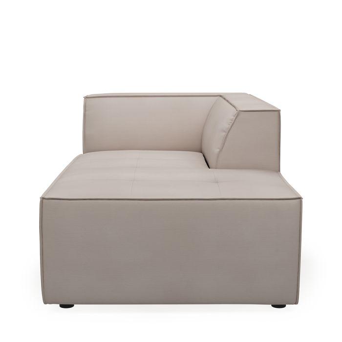 Riviera Maison Bellagio Outdoor Chaise Longue Right, sunbrella solid, stone-8720142126469-Stil-Ambiente-7321001