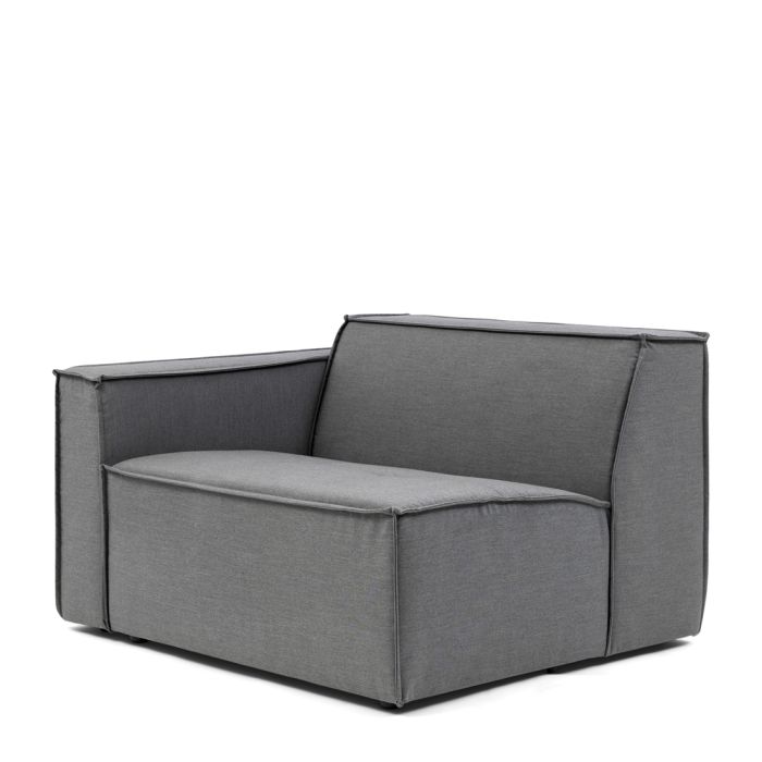 Riviera Maison Bellagio Outdoor Corner Left, sunbrella solid, flanelle-8720142126155-Stil-Ambiente-7312002