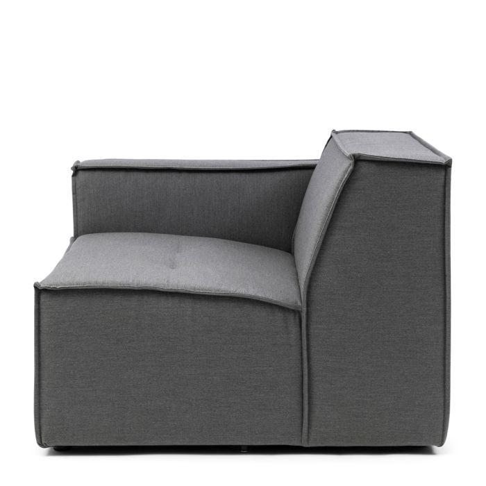 Riviera Maison Bellagio Outdoor Corner Left, sunbrella solid, flanelle-8720142126155-Stil-Ambiente-7312002