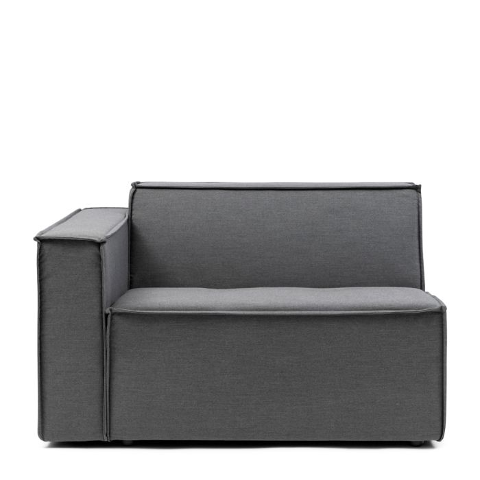 Riviera Maison Bellagio Outdoor Corner Left, sunbrella solid, flanelle-8720142126155-Stil-Ambiente-7312002