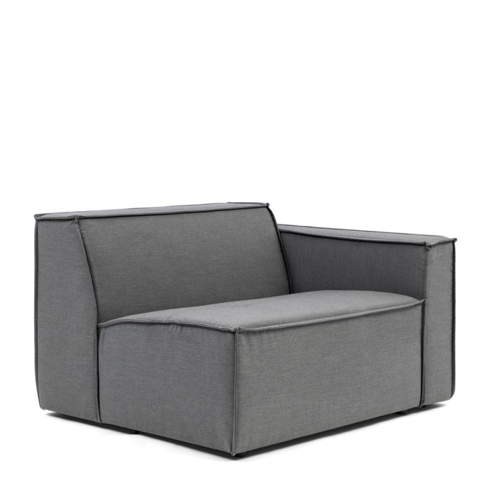 Riviera Maison Bellagio Outdoor Corner Right, sunbrella solid, flanelle-8720142126261-Stil-Ambiente-7315002