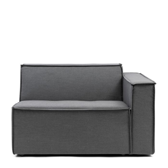 Riviera Maison Bellagio Outdoor Corner Right, sunbrella solid, flanelle-8720142126261-Stil-Ambiente-7315002