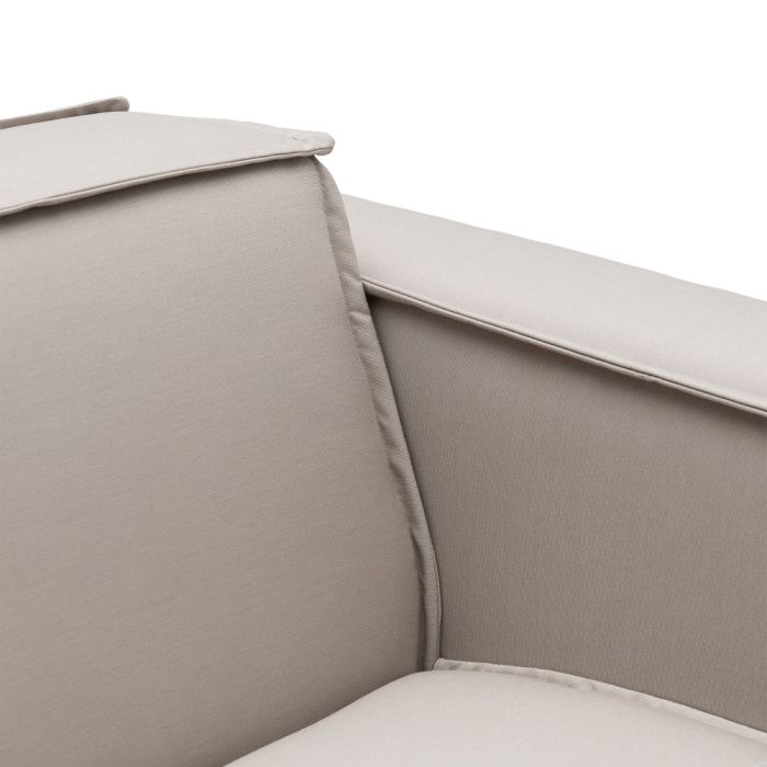 Riviera Maison Bellagio Outdoor Corner Right, sunbrella solid, stone-8720142126254-Stil-Ambiente-7315001