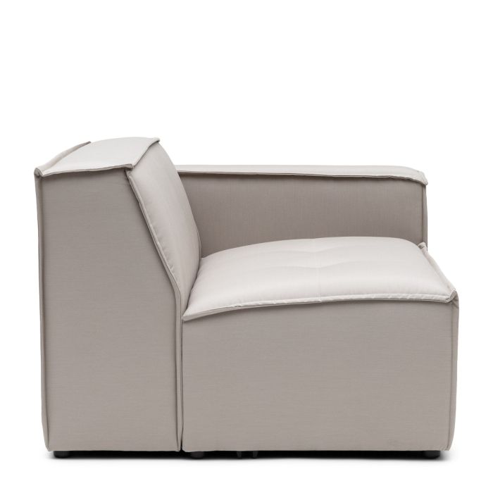 Riviera Maison Bellagio Outdoor Corner Right, sunbrella solid, stone-8720142126254-Stil-Ambiente-7315001