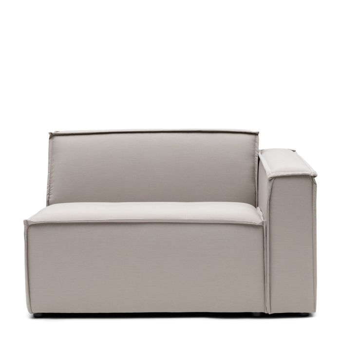 Riviera Maison Bellagio Outdoor Corner Right, sunbrella solid, stone-8720142126254-Stil-Ambiente-7315001