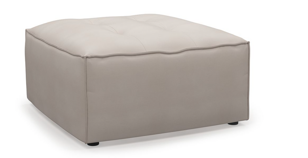 Riviera Maison Bellagio Outdoor Footstool, sunbrella solid, stone-8720142126575-Stil-Ambiente-7324001