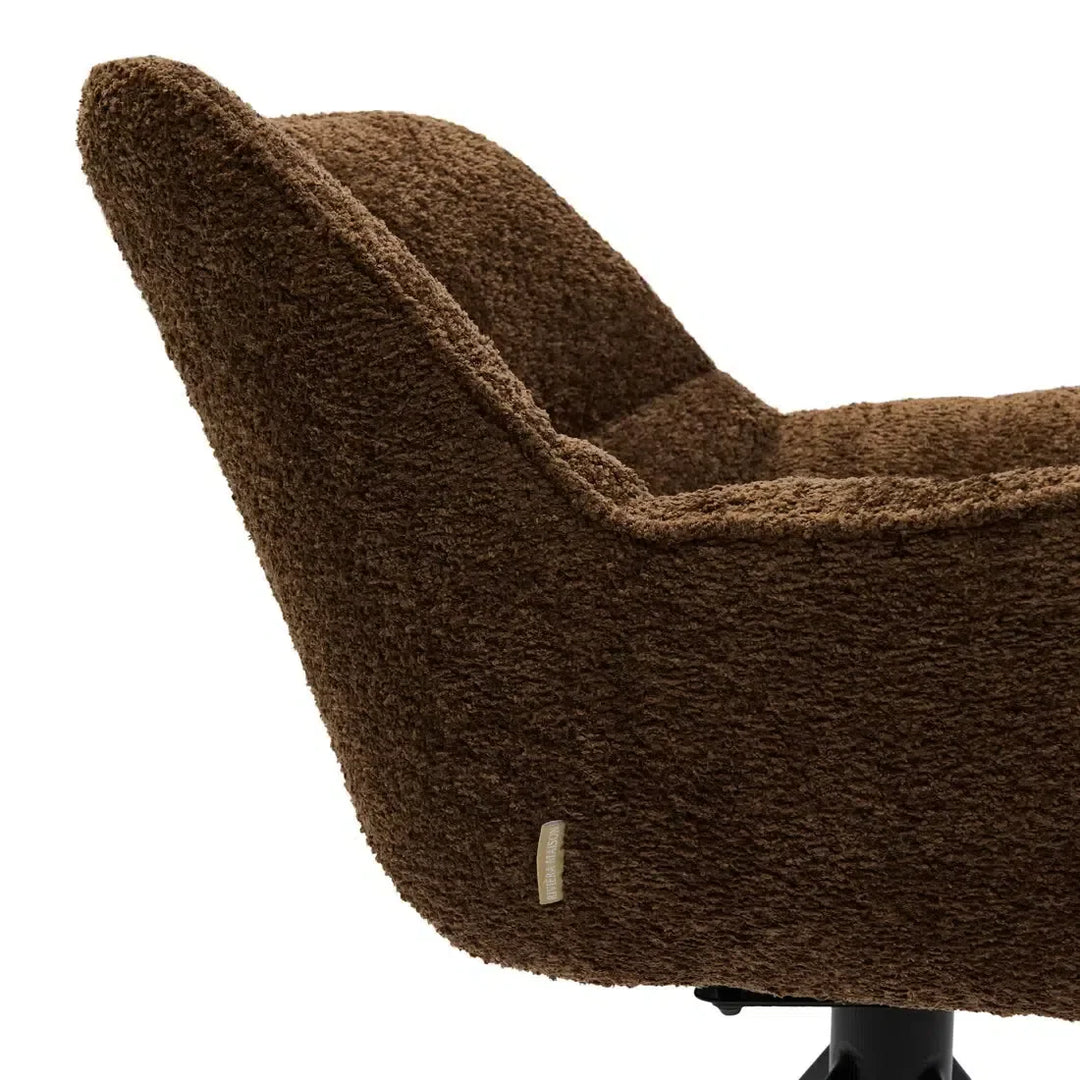 Riviera Maison Carnaby Drehbarer Esszimmerstuhl Umber Brown-8720794251281-www.Stil-Ambiente.de-31714003
