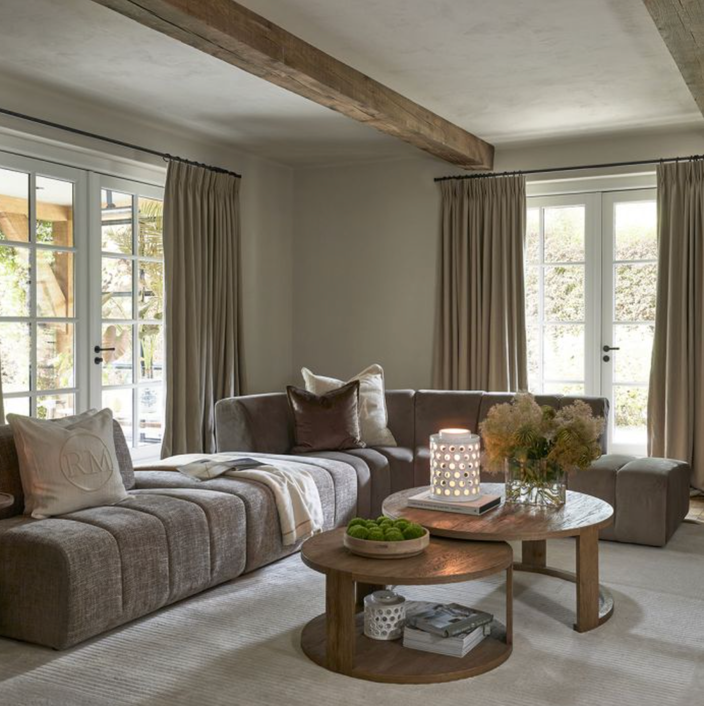 Riviera Maison Couchtisch Astoria, Set von 2-8720794055025-Stil-Ambiente-534490