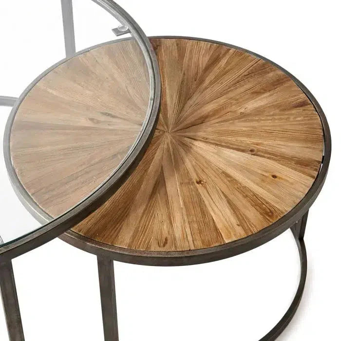 Riviera Maison Couchtisch Cameron, Satz von 2-Riviera Maison-8718056623341-Stil-Ambiente-407480