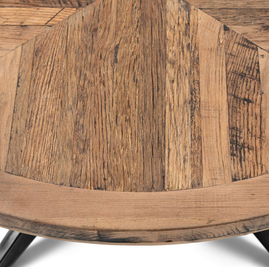 Riviera Maison Couchtisch Falcon Crest, Ø100-8720142297237-Stil-Ambiente-483950