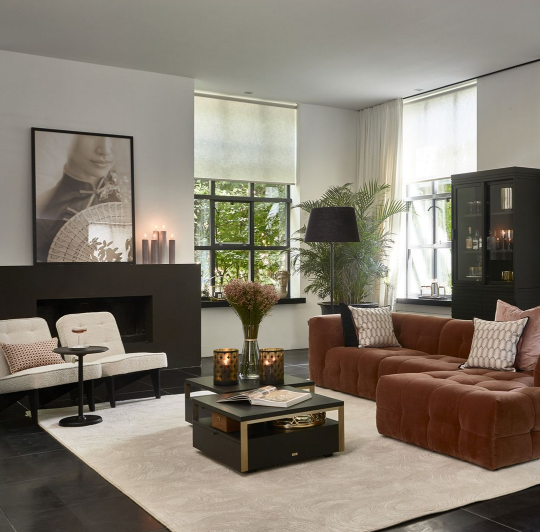 Riviera Maison Couchtisch Savannah, 70x70-8720142143190-Stil-Ambiente-511390