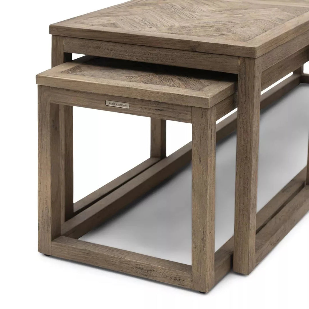 Riviera Maison Couchtisch Set Harbour Island 150x45CM-8720794059023-Stil-Ambiente-537130
