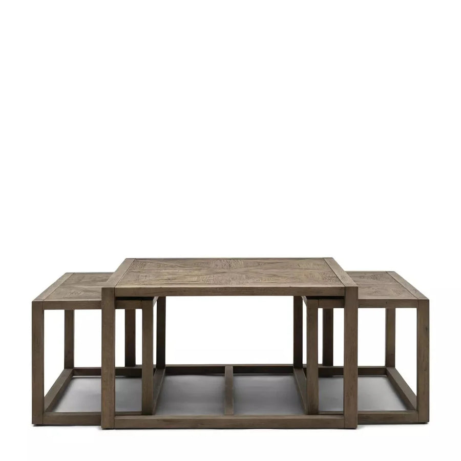 Riviera Maison Couchtisch Set Romora Bay 80x80CM-8720794061897-Stil-Ambiente-537540