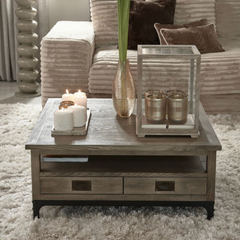 Riviera Maison Couchtisch The Hoxton, 90x90-8720794107274-Stil-Ambiente-543510