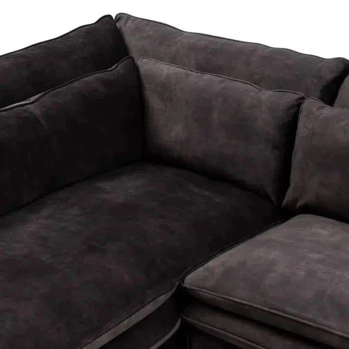 Riviera Maison Ecksofa Links Continental, Grimaldi Grey-Riviera Maison-8720142055417-Stil-Ambiente-6390011