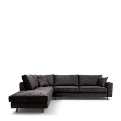 Riviera Maison Ecksofa Links Kendall, Grimaldi Grey-Riviera Maison-8720142054342-Stil-Ambiente-6366011