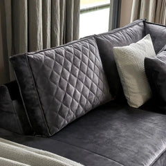 Riviera Maison Ecksofa Links Kendall, Grimaldi Grey-Riviera Maison-8720142054342-Stil-Ambiente-6366011