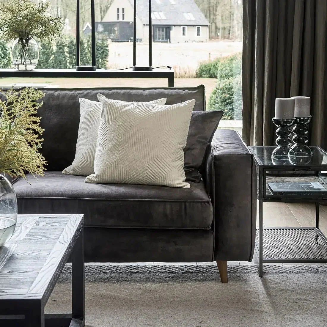 Riviera Maison Ecksofa Links Kendall, Grimaldi Grey-Riviera Maison-8720142054342-Stil-Ambiente-6366011