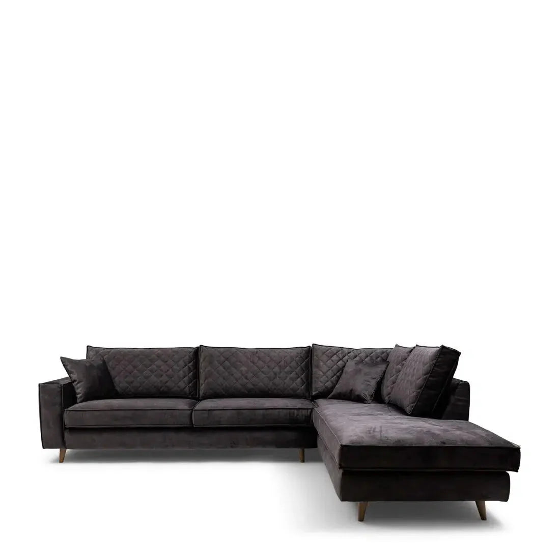 Riviera Maison Ecksofa Rechts Kendall, Grimaldi Grey-Riviera Maison-8720142054878-Stil-Ambiente-6378011