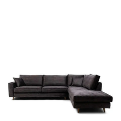 Riviera Maison Ecksofa Rechts Kendall, Grimaldi Grey-Riviera Maison-8720142054878-Stil-Ambiente-6378011