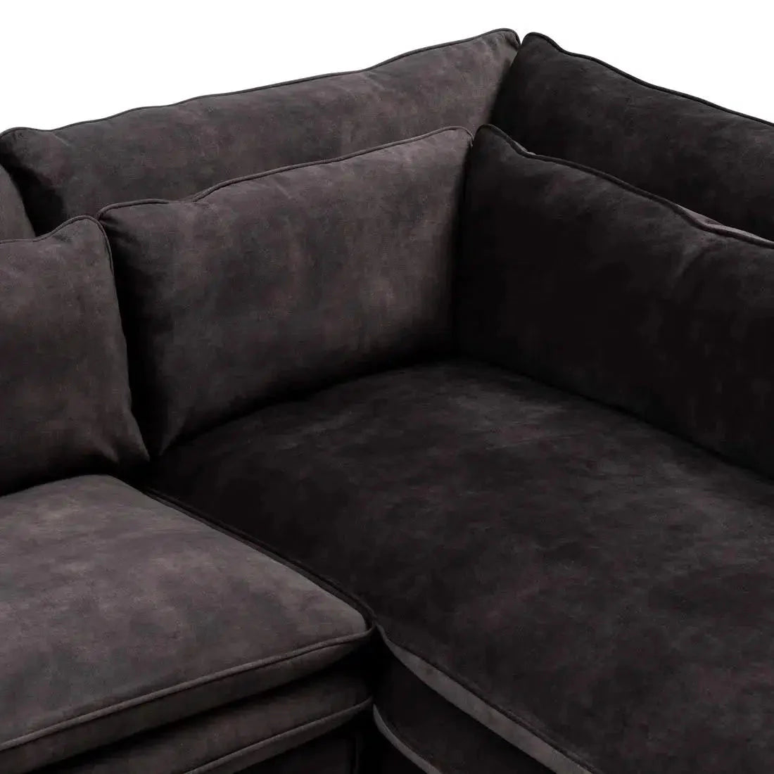 Riviera Maison Ecksofa rechts Continental, Grimaldi Grey-Riviera Maison-8720142055950-Stil-Ambiente-6402011