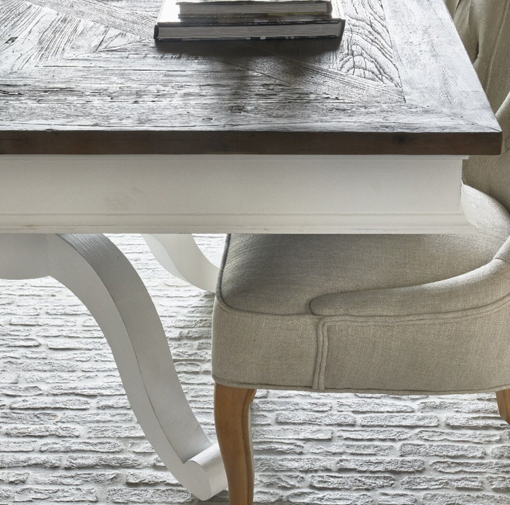 Stil-Ambiente Esstisch Burgund Landhaus Stil 150x150cm-4262466872065-www.Stil-Ambiente.de-131980-R