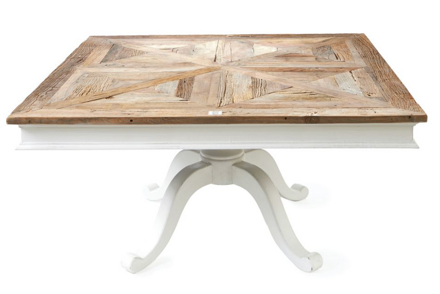 Stil-Ambiente Esstisch Burgund Landhaus Stil 150x150cm-4262466872065-www.Stil-Ambiente.de-131980-R