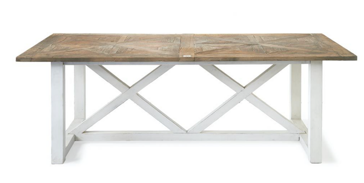 Stil-Ambiente Esstisch Burgund Landhaus Stil 220x100cm-4262466872058-www.Stil-Ambiente.de-128350-R