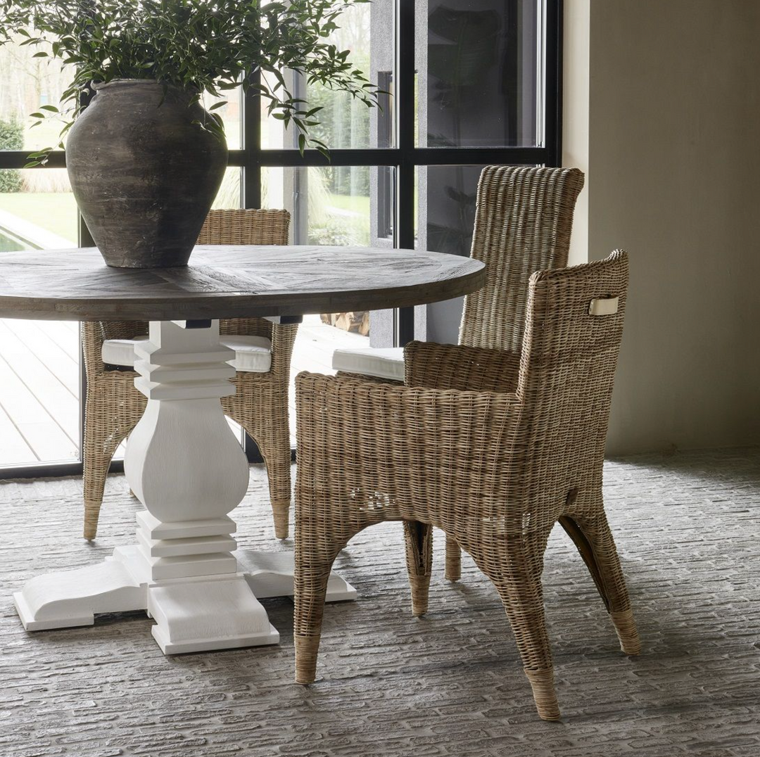 Riviera Maison Esstisch Crossroads, Ø140-8718056284368-Stil-Ambiente-215380