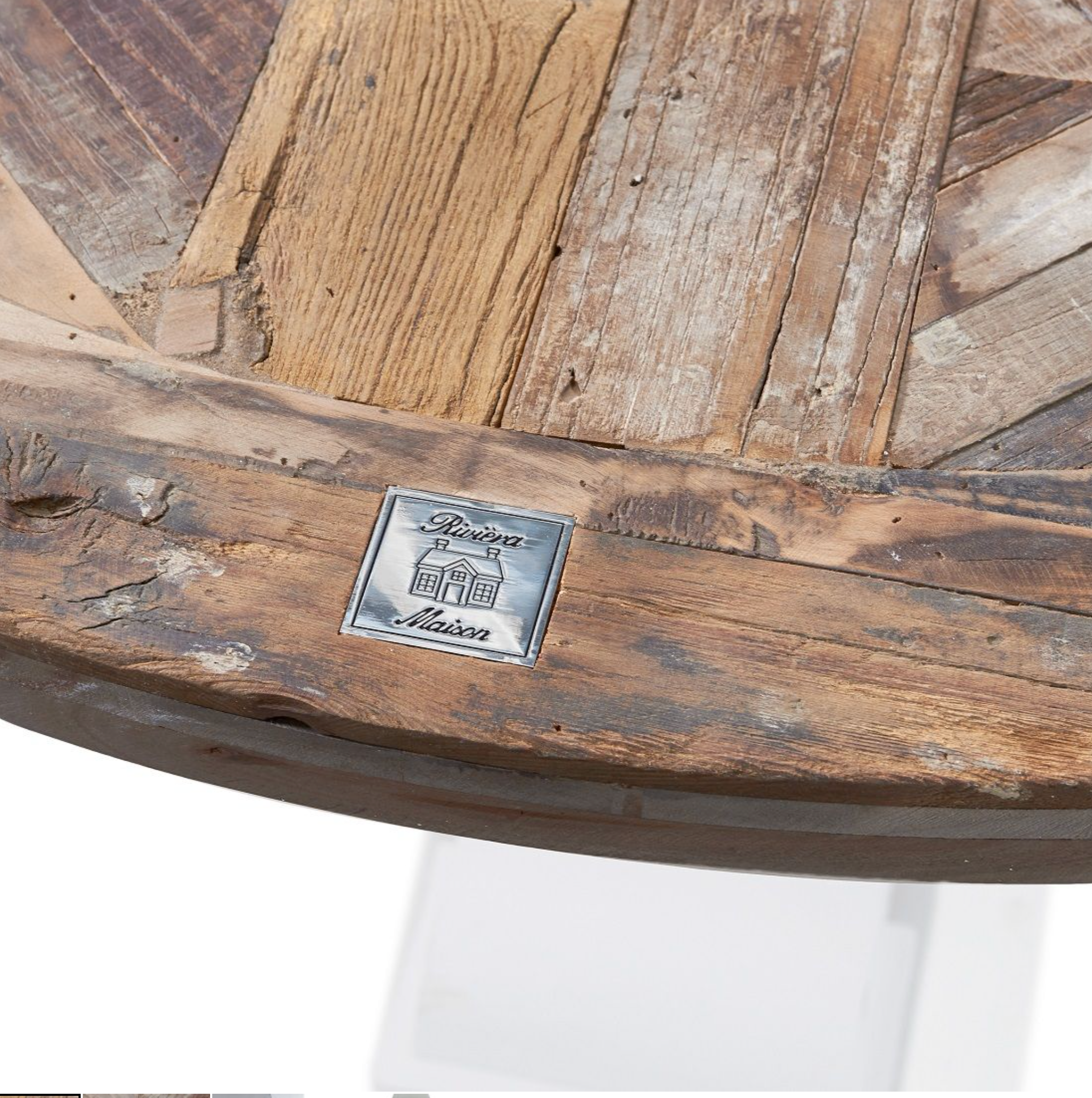 Riviera Maison Esstisch Crossroads, Ø140-8718056284368-Stil-Ambiente-215380