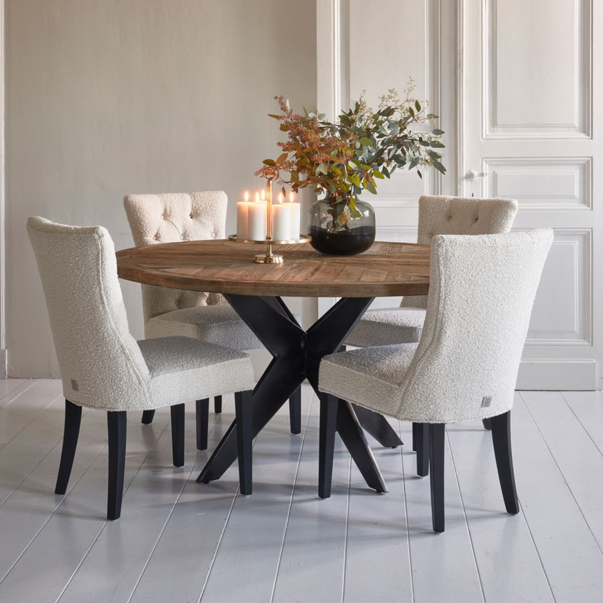 Riviera Maison Esstisch Falcon Crest, Ø150-8720142238964-Stil-Ambiente-468480