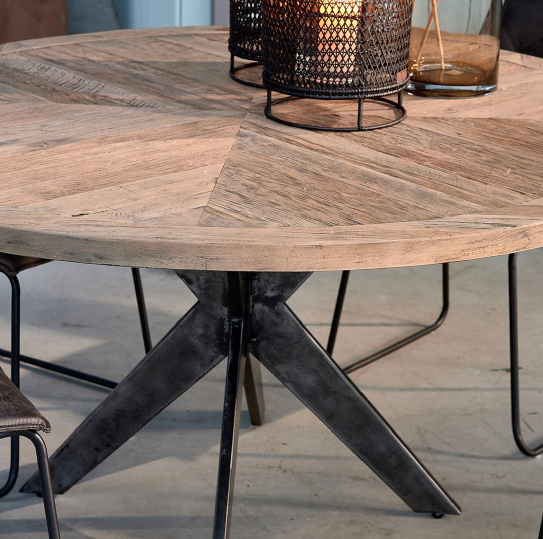 Riviera Maison Esstisch Falcon Crest, Ø150-8720142238964-Stil-Ambiente-468480
