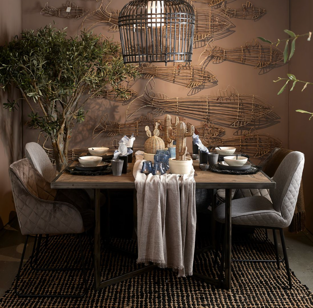 Riviera Maison Esstisch Le Bar American, 140x140-8718056620531-Stil-Ambiente-405320