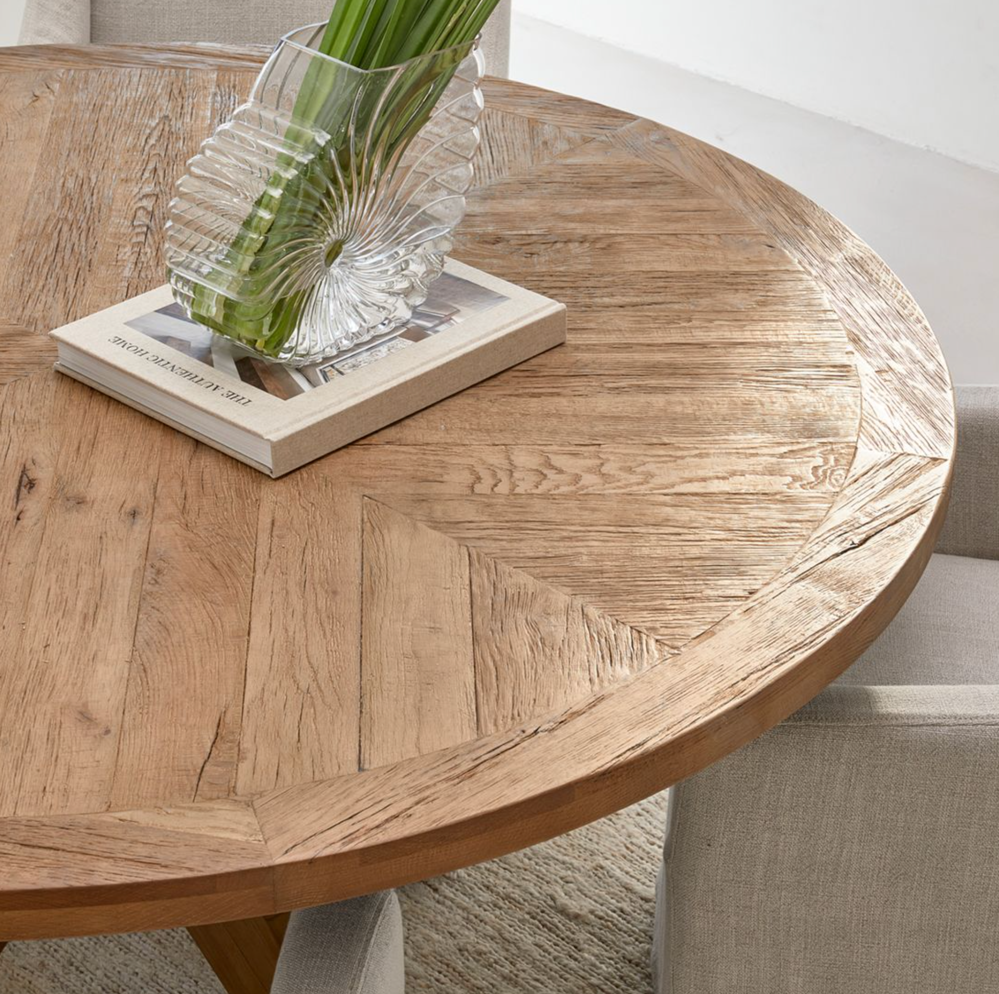 Riviera Maison Esstisch Portland, Ø150-8720794050488-Stil-Ambiente-532940