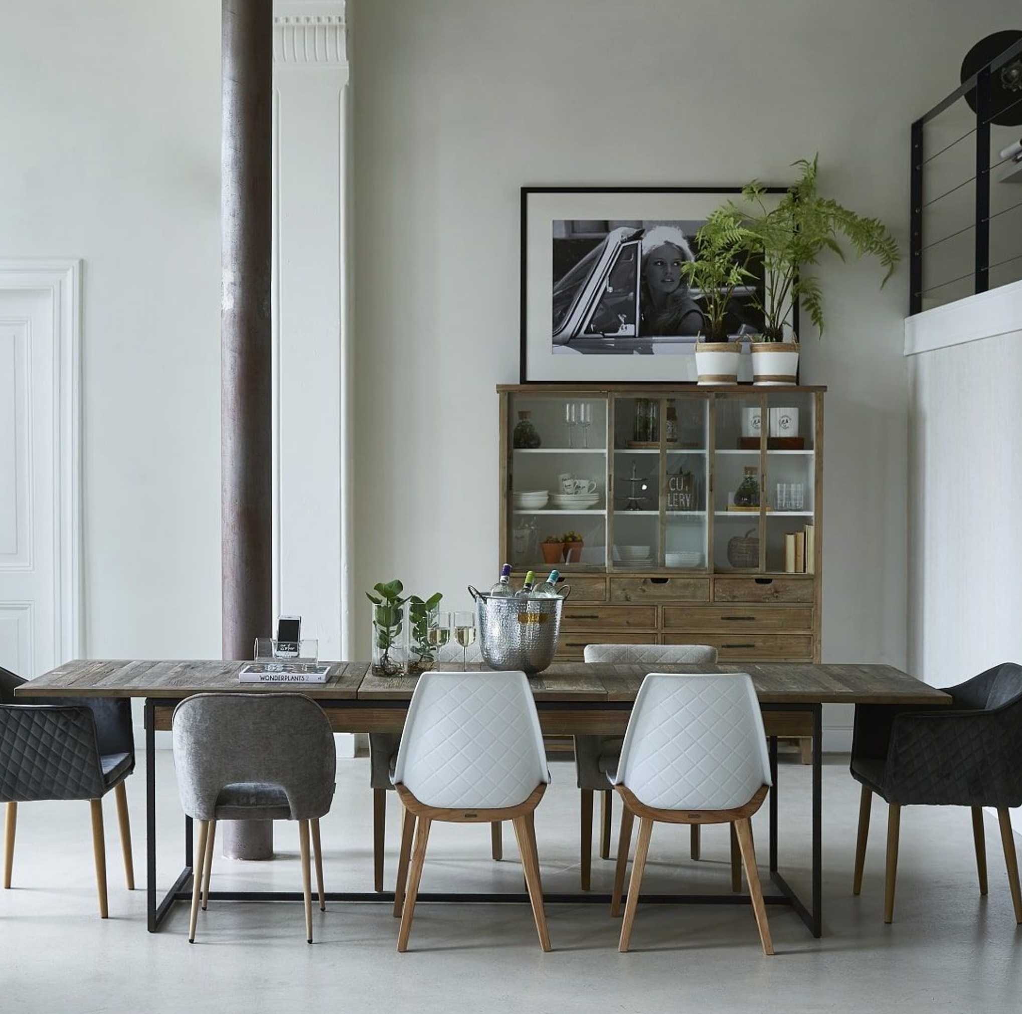 Riviera Maison Esstisch Shelter Island, 220/300x90-8718056574353-Stil-Ambiente-376790