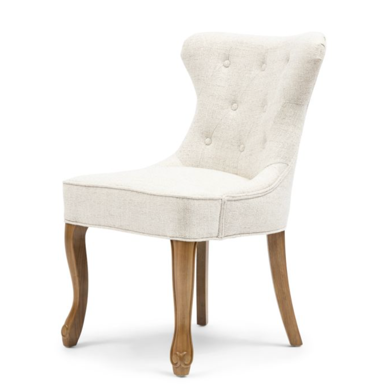 Riviera Maison Esstischstuhl George, Antique White, Rich Tweed-8720794102781-Stil-Ambiente-9678001