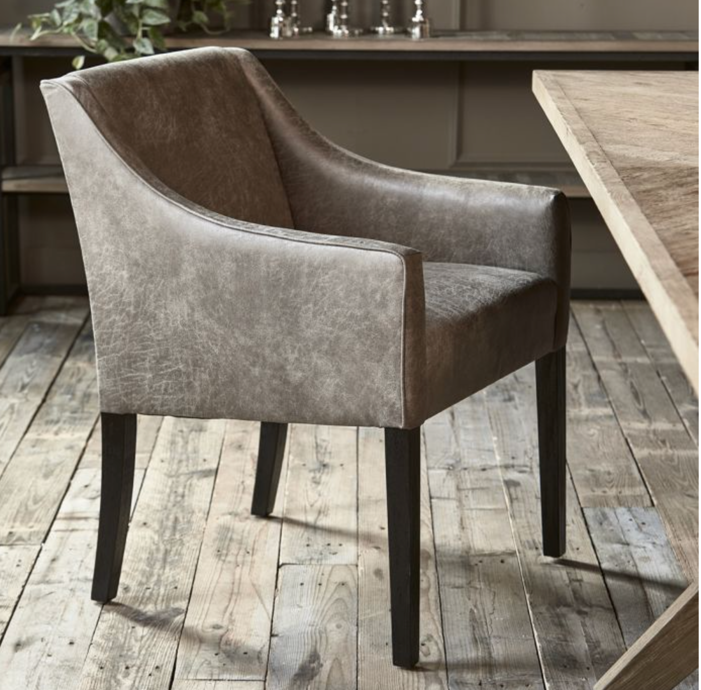 Riviera Maison Esstischstuhl Savile Row, Coffee, Pellini-8720794099999-Stil-Ambiente-9671002