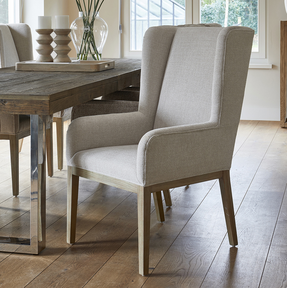Riviera Maison Esszimmerstuhl Ascot, Glossy Flax, Chenille Jacquard-8720794160637-www.Stil-Ambiente.de-30353001