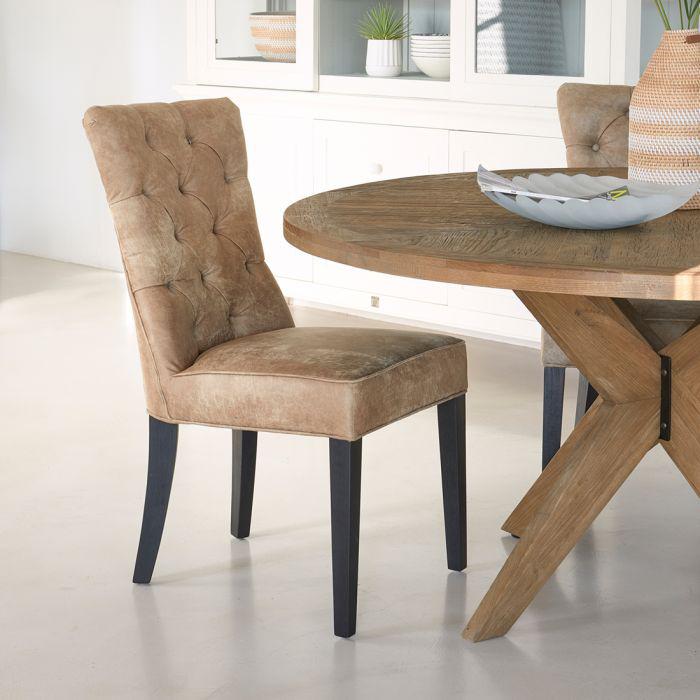 Riviera Maison Esszimmerstuhl Balmoral, Camel, Pellini-8720794044456-Stil-Ambiente-8923001