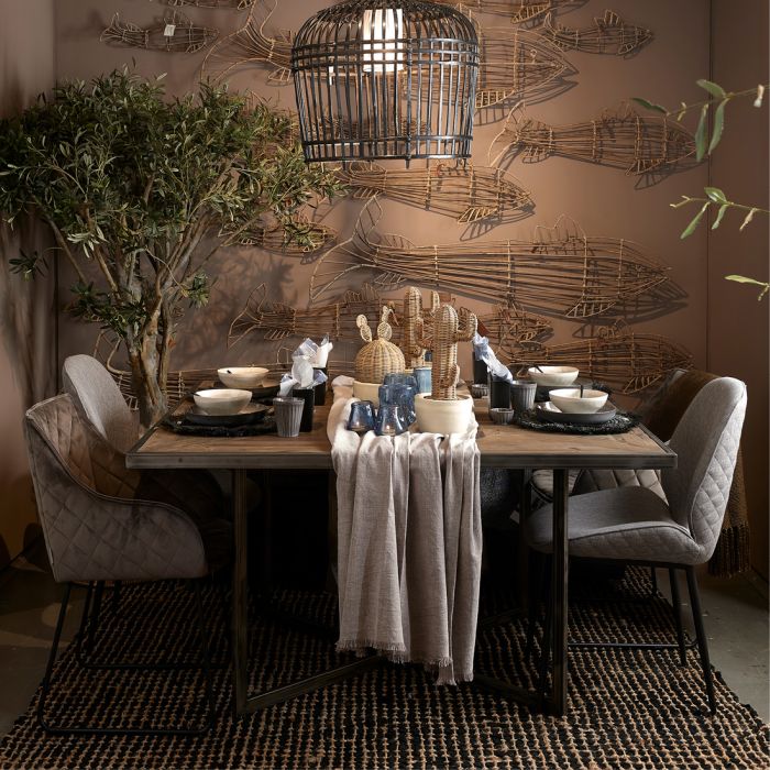 Riviera Maison Esszimmerstuhl Frisco Drive, Anthracite, Velvet-8720142275266-Stil-Ambiente-5383002