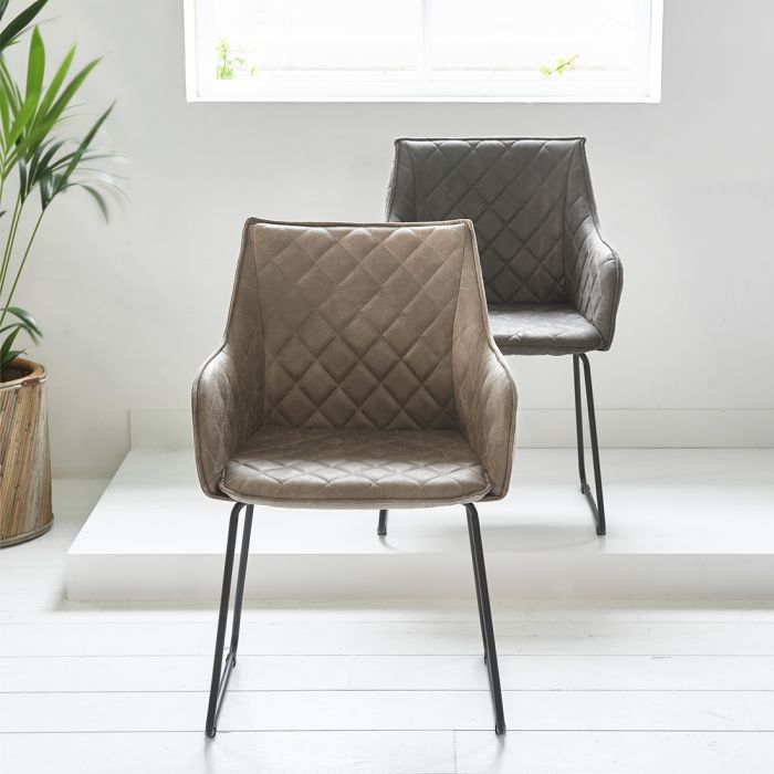 Riviera Maison Esszimmerstuhl Frisco Drive, Coffee, Pellini-8718056604388-Stil-Ambiente-4111002