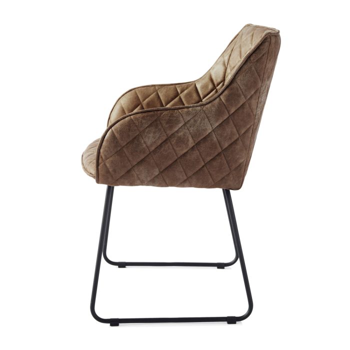 Riviera Maison Esszimmerstuhl Frisco Drive, Coffee, Pellini-8718056604388-Stil-Ambiente-4111002