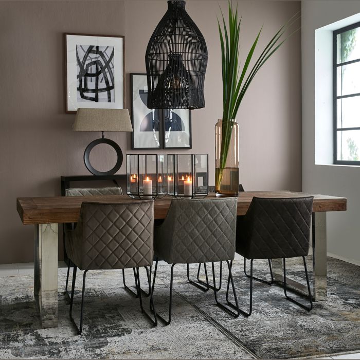 Riviera Maison Esszimmerstuhl Frisco Drive, Espresso, Pellini-8718056653447-Stil-Ambiente-4111003