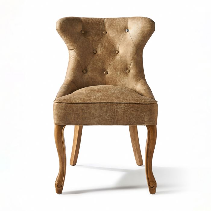 Riviera Maison Esszimmerstuhl George, Camel, Pellini-8718056455812-Stil-Ambiente-3394006