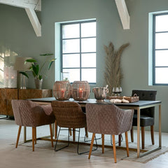 Riviera Maison Esszimmerstuhl Hampton Classic, Espresso, Pellini-8718056653355-Stil-Ambiente-3866007