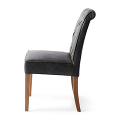 Riviera Maison Esszimmerstuhl Hampton Classic, Espresso, Pellini-8718056653355-Stil-Ambiente-3866007