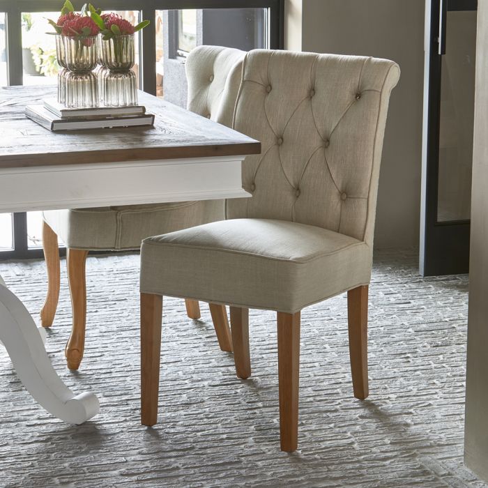 Riviera Maison Esszimmerstuhl Hampton Classic, Flax, Linen-8718056400065-Stil-Ambiente-3758001
