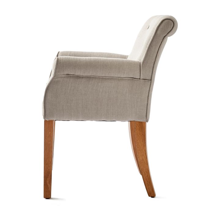 Riviera Maison Esszimmerstuhl La Scala, Flax, Linen-8718056323517-Stil-Ambiente-3593001