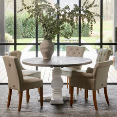 Riviera Maison Esszimmerstuhl La Scala, Flax, Linen-8718056323517-Stil-Ambiente-3593001